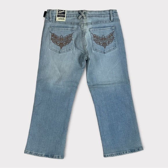 NWT Clash USA Jeans Cropped Capri Size 3 Standard Size 27 - Picture 2 of 6